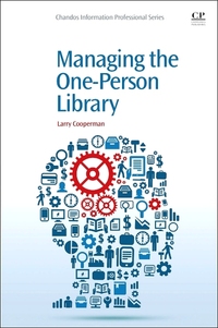 Book Cover for Managing the One-Person Library by Larry Cooperman