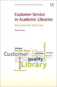 Book Cover for Customer Service in Academic Libraries by Stephen Mossop