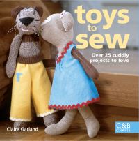 Book Cover for Toys to Sew by Claire Garland