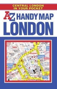 Book Cover for Handy Map of Central London by AZ Maps