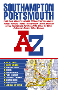 Book Cover for Southampton and Portsmouth A-Z Street Atlas by AZ maps