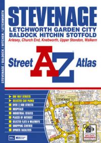 Book Cover for Stevenage Street Atlas by Geographers AZ Map Company, Geographers AZ Map Company