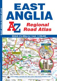 Book Cover for East Anglia A-Z Road Atlas by AZ Maps