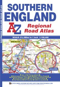 Book Cover for Southern England Regional A-Z Road Atlas by AZ Maps