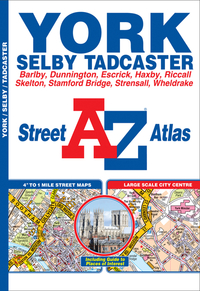 Book Cover for York A-Z Street Atlas by AZ maps