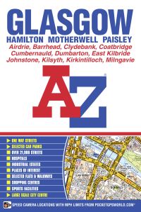 Book Cover for Glasgow A-Z Street Atlas by AZ Maps