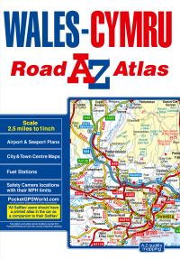 Book Cover for Wales A-Z Road Atlas by AZ Maps