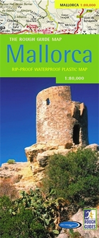 Book Cover for The Rough Guide to Mallorca Map by Rough Guides