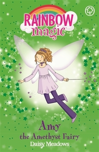 Book Cover for Amy the Amethyst Fairy by Daisy Meadows, Georgie Ripper