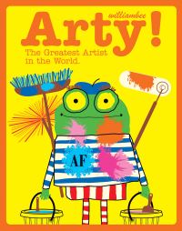 Book Cover for Arty! by William Bee