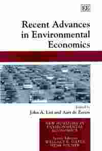Book Cover for Recent Advances in Environmental Economics by John A List