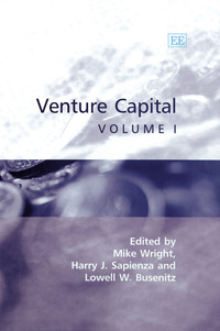 Book Cover for Venture Capital by Lowell W Busenitz, Harry J Sapienza, Mike Wright