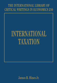 Book Cover for International Taxation by James R Hines Jr