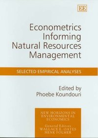 Book Cover for Econometrics Informing Natural Resources Management by Phoebe Koundouri