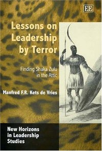 Book Cover for Lessons on Leadership by Terror by Manfred FR Kets de Vries