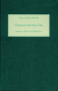Book Cover for Chaucer and the City by Ardis Butterfield