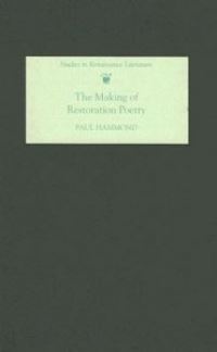 Book Cover for The Making of Restoration Poetry by Paul Hammond