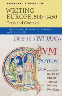 Book Cover for Writing Europe, 500-1450 by English Association