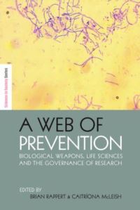 Book Cover for A Web of Prevention by Brian Rappert, Caitriona McLeish