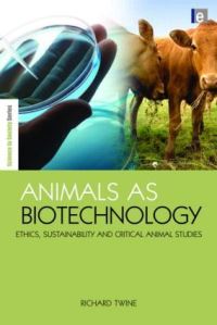 Book Cover for Animals as Biotechnology by Richard Twine, International Institute for Environment and Development