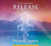 Book Cover for The Karma Release Meditation by Diana Cooper