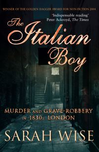 Book Cover for The Italian Boy by Sarah Wise