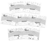 Book Cover for Jolly Phonics Handwriting Books Complete Set (1-7) by Jolly Learning