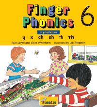 Book Cover for Finger Phonics Book 6 by Sara Wernham, Sue Lloyd