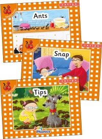 Book Cover for Jolly Phonics Orange Level Readers Set 1 by Louise VanPottelsberghe