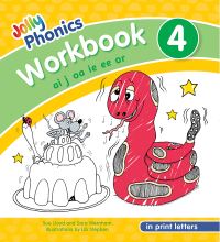 Book Cover for Jolly Phonics Workbook 4 by Sue Lloyd, Sara Wernham