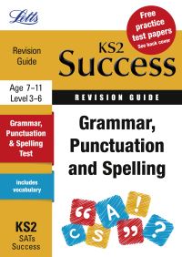 Book Cover for Grammar, Punctuation & Spelling. Revision Guide by 