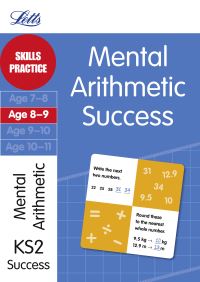 Book Cover for Mental Arithmetic Success. Age 8-9 by Paul Broadbent