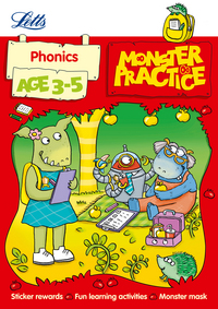 Book Cover for Phonics Age 3-5 by Letts Preschool
