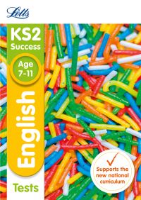 Book Cover for KS2 English Tests by Letts KS2
