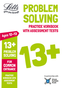 Book Cover for Letts 13+ Problem Solving - Practice Workbook With Assessment Tests by Letts Common Entrance