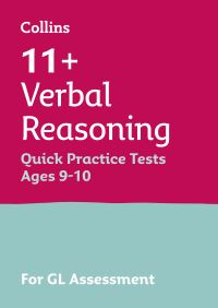 Book Cover for 11+ Verbal Reasoning Quick Practice Tests Age 9-10 by 