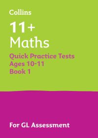 Book Cover for 11+ Maths Quick Practice Tests Age 10-11 by 