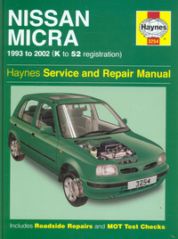 Book Cover for Nissan Micra (K11 Series) by A K Legg