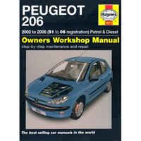 Book Cover for Peugeot 206 Owners Workshop Manual by Pete Gill