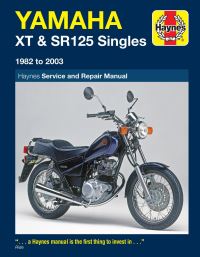 Book Cover for Yamaha XT & SR125 Singles Service and Repair Manual by Jeremy Churchill