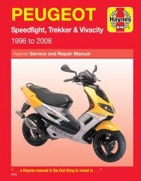 Book Cover for Peugeot Speedfight, Trekker (TKR) & Vivacity Service & Repair Manual by Phil Mather