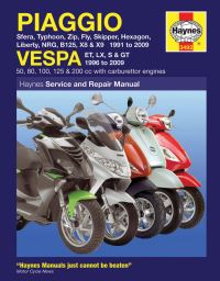 Book Cover for Piaggio & Vespa Scooters (With Carburettor Engines) Service and Repair Manual by Matthew Coombs, Phil Mather