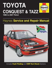 Book Cover for Toyota Conquest & Tazz (86 - 07) by Haynes Publishing