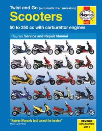 Book Cover for Twist & Go (Automatic Trans) Scooter Service and Repair Manual by Phil Mather
