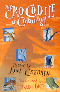 Book Cover for The Crocodile Is Coming! by June Crebbin, Mini Grey