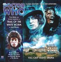 Book Cover for Trail of the White Worm by Alan Barnes, Tom Baker