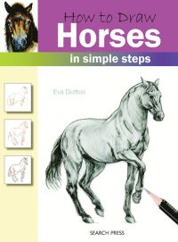 Book Cover for How to Draw Horses in Simple Steps by Eva Dutton