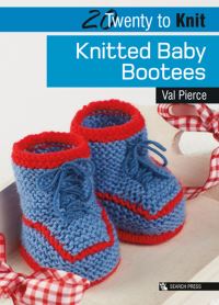 Book Cover for Knitted Baby Bootees by Val Pierce
