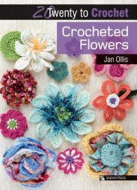 Book Cover for Crocheted Flowers by Jan Ollis