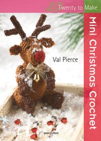 Book Cover for Mini Christmas Crochet by Val Pierce